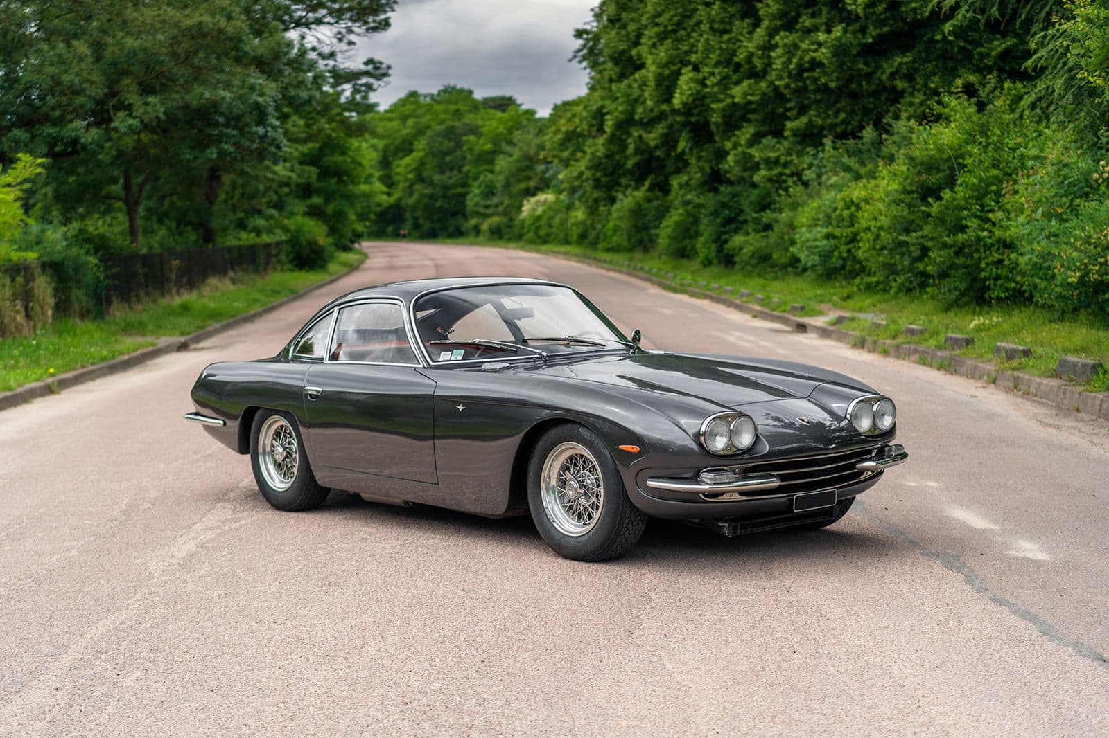 Lamborghini 400 GT 2+2 1967, vue 1